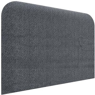 DHOME Luxe Edition wandhoofdeinde, glad en gebogen, 70 cm hoog, akoestisch paneel, absorberend, voor slaapkamer (Silver Ebony, 100 cm) DHOME Luxe Edition wandhoofdeinde, glad en gebogen, 70 cm hoog, akoestisch paneel, absorberend, voor slaapkamer (Silver Ebony, 100 cm)