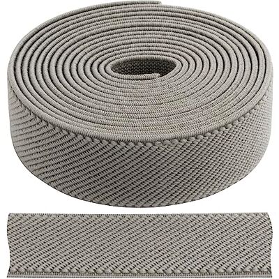 AERZETIX C67354 2 m platte geweven elastische band voor bretels breedte 25 mm kleur grijs broek confectie fournituren naaien ambacht kleding stof AERZETIX C67354 2 m platte geweven elastische band voor bretels breedte 25 mm kleur grijs broek confectie fournituren naaien ambacht kleding stof