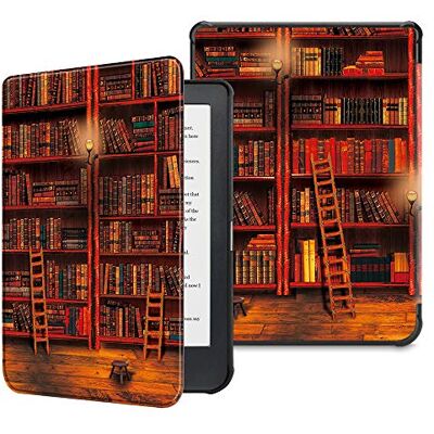 FINTIE Hoes voor Kobo Clara HD beschermhoes dun lichtgewicht magnetische Dunne en lichte beschermhoes, magneetsluiting, automatische wekker/slaapfunctie, boekenkast FINTIE Hoes voor Kobo Clara HD beschermhoes dun lichtgewicht magnetische Dunne en lichte beschermhoes, magneetsluiting, automatische wekker/slaapfunctie, boekenkast