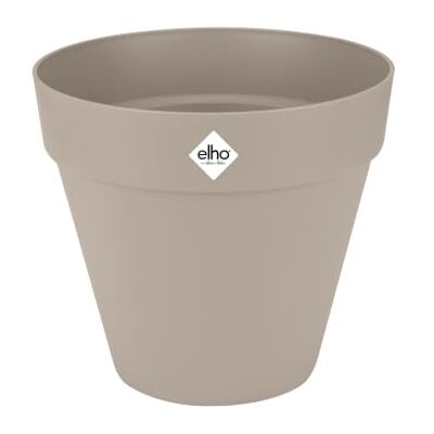 Elho Loft Urban bloempot, rond, 30 cm, paddenstoel, beige Ø 28,5 x H 26 cm, geschikt voor buiten, 100% gerecyclede kunststof Elho Loft Urban bloempot, rond, 30 cm, paddenstoel, beige Ø 28,5 x H 26 cm, geschikt voor buiten, 100% gerecyclede kunststof