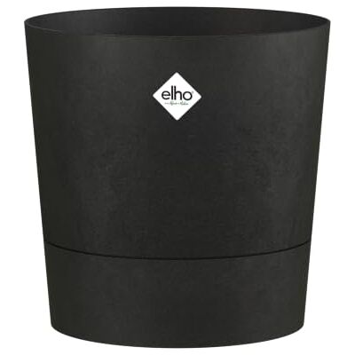 Elho Foss Bloempot, rond, 35 cm, zwart Ø 34,5 x H 34,1 cm, geschikt voor binnen en buiten, 100% gerecyclede kunststof Elho Foss Bloempot, rond, 35 cm, zwart Ø 34,5 x H 34,1 cm, geschikt voor binnen en buiten, 100% gerecyclede kunststof