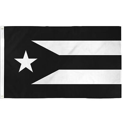 AZ FLAG Vlag Porto Rico zwart, 150 x 90 cm vlag Puerto Rico 90 x 150 cm vlaggen Usage intérieur et extérieur Drapeau décoratif portoricain Puerto Rico Negro coutures doubles et bords renforcés AZ FLAG Vlag Porto Rico zwart, 150 x 90 cm vlag Puerto Rico 90 x 150 cm vlaggen Usage intérieur et extérieur Drapeau décoratif portoricain Puerto Rico Negro coutures doubles et bords renforcés