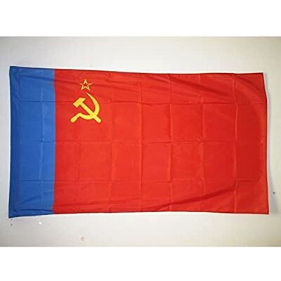 AZ FLAG RSFSR 1954-1991 vlag Rusland 90 x 60 cm – vlag van de RSFSR in URSS 60 x 90 cm vlaggenschede voor vlaggenstok Usage intérieur et extérieur Drapeau décoratif communiste coutures doubles et bords renforcés avec fourreau pour mât AZ FLAG RSFSR 1954-1991 vlag Rusland 90 x 60 cm – vlag van de RSFSR in URSS 60 x 90 cm vlaggenschede voor vlaggenstok Usage intérieur et extérieur Drapeau décoratif communiste coutures doubles et bords renforcés avec fourreau pour mât