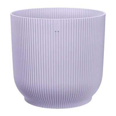 Elho Vibes Fold Ronde bloempot 25 cm Soft Lilac Ø 25 x H 23 cm, geschikt voor gebruik binnenshuis, 100% gerecyclede kunststof Elho Vibes Fold Ronde bloempot 25 cm Soft Lilac Ø 25 x H 23 cm, geschikt voor gebruik binnenshuis, 100% gerecyclede kunststof