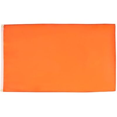 AZ FLAG Unicolor vlag, oranje, 90 x 60 cm, kleur: oranje, 60 x 90 cm, polyester, licht AZ FLAG Unicolor vlag, oranje, 90 x 60 cm, kleur: oranje, 60 x 90 cm, polyester, licht