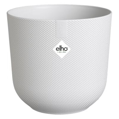 Elho Jazz Rond Ø 30 cm – bloempot voor binnen – 100% gerecycled kunststof – unieke structuur – wit/zijdewit Ø 29.5 x H 27.5 cm Convient pour l’intérieur 100% plastique recyclé Elho Jazz Rond Ø 30 cm – bloempot voor binnen – 100% gerecycled kunststof – unieke structuur – wit/zijdewit Ø 29.5 x H 27.5 cm Convient pour l’intérieur 100% plastique recyclé