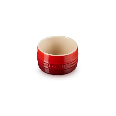 Le Creuset Keramische ovenschaal, rechterwand, stapelbaar, 200 ml, kersenblauw, 70403200600099 Le Creuset Keramische ovenschaal, rechterwand, stapelbaar, 200 ml, kersenblauw, 70403200600099