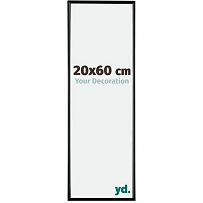 yd. Your Decoration Fotolijst 20 x 60 cm, kunststof fotokader met acrylglas, ontspiegeld glas, uitstekende kwaliteit, zwart hoogglans, Evry yd. Your Decoration Fotolijst 20 x 60 cm, kunststof fotokader met acrylglas, ontspiegeld glas, uitstekende kwaliteit, zwart hoogglans, Evry