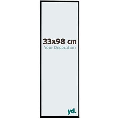 yd. Your Decoration Fotokader 33 x 98 cm, zwart mat, fotokader van kunststof met acrylglas, ontspiegeld kader, 33 x 98 cm, Evry yd. Your Decoration Fotokader 33 x 98 cm, zwart mat, fotokader van kunststof met acrylglas, ontspiegeld kader, 33 x 98 cm, Evry