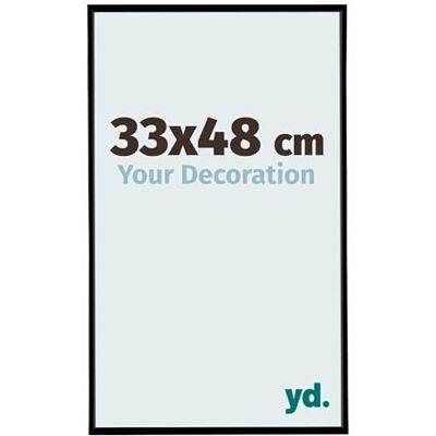 yd. Your Decoration Fotokader 33 x 48 cm, zwart mat, fotokader van kunststof met acrylglas, ontspiegeld, kader, 33 x 48 cm, Evry yd. Your Decoration Fotokader 33 x 48 cm, zwart mat, fotokader van kunststof met acrylglas, ontspiegeld, kader, 33 x 48 cm, Evry