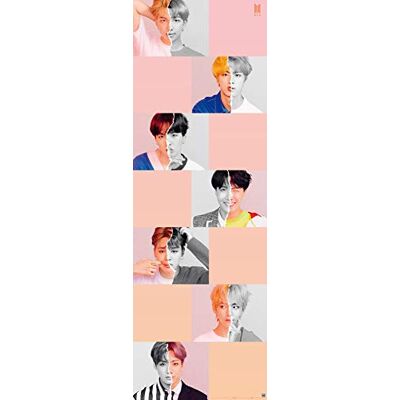 Grupo Erik Deurposter, verticale poster BTS Selfie, Kpop, 53 x 158 cm Grupo Erik Deurposter, verticale poster BTS Selfie, Kpop, 53 x 158 cm