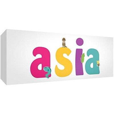 Little Helper LHV-ASIA-1542-15IT muurschildering Azië, hout/canvas, meerkleurig, 15 x 42 cm Little Helper LHV-ASIA-1542-15IT muurschildering Azië, hout/canvas, meerkleurig, 15 x 42 cm
