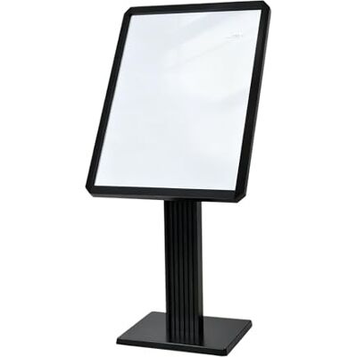 XUFWANYE Poster sign stand, réglable menu notification présentoir avec Heavy Duty base, porte, logo au sol pour poster, publicité, vente, présentoir de signalisation S6(60x80cm)-Black XUFWANYE Poster sign stand, réglable menu notification présentoir avec Heavy Duty base, porte, logo au sol pour poster, publicité, vente, présentoir de signalisation S6(60x80cm)-Black