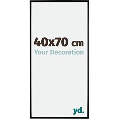 yd. Your Decoration Fotolijst 40 x 70 cm, kunststof fotokader met acrylglas, ontspiegeld glas, uitstekende kwaliteit, zwart hoogglans, Evry Your Decoration, Verre acrylique antireflet, Montage mural, Convient aux photos, affiches ou puzzles, Made in Hol yd. Your Decoration Fotolijst 40 x 70 cm, kunststof fotokader met acrylglas, ontspiegeld glas, uitstekende kwaliteit, zwart hoogglans, Evry Your Decoration, Verre acrylique antireflet, Montage mural, Convient aux photos, affiches ou puzzles, Made in Hol