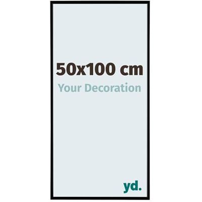 yd. Your Decoration Fotokader 50 x 100 cm, zwart mat, fotokader van kunststof met acrylglas, ontspiegeld, kader, 50 x 100 cm, Evry Your Decoration, ontspiegeld acrylglas, wandmontage, geschikt voor foto's, posters of puzzels, gemaakt in Holland yd. Your Decoration Fotokader 50 x 100 cm, zwart mat, fotokader van kunststof met acrylglas, ontspiegeld, kader, 50 x 100 cm, Evry Your Decoration, ontspiegeld acrylglas, wandmontage, geschikt voor foto's, posters of puzzels, gemaakt in Holland