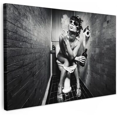 MuchoWow © Canvasprint wanddecoratie schilderij 120 x 80 cm decoratieve muurschilderingen vintage slaapkamer decoratie, kamer, vintage, dames toilet zwart en wit fotografie 120x80 cm Decoratifs Muraux Décoration Chambre Vintage Femme Toilette Noir et bl MuchoWow © Canvasprint wanddecoratie schilderij 120 x 80 cm decoratieve muurschilderingen vintage slaapkamer decoratie, kamer, vintage, dames toilet zwart en wit fotografie 120x80 cm Decoratifs Muraux Décoration Chambre Vintage Femme Toilette Noir et bl