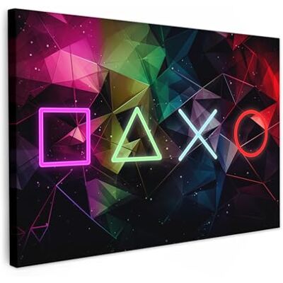 MuchoWow Canvas Prints 60 x 40 cm Deco Muurfoto Decoratie Woonkamer Schilderij Foto's Slaapkamer Canvas Thuis Neon Gaming Kunst Modern 60x40 cm Peinture Tableaux Chambre Toiles Maison Néon Gaming Art Moderne MuchoWow Canvas Prints 60 x 40 cm Deco Muurfoto Decoratie Woonkamer Schilderij Foto's Slaapkamer Canvas Thuis Neon Gaming Kunst Modern 60x40 cm Peinture Tableaux Chambre Toiles Maison Néon Gaming Art Moderne