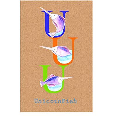 Komar ABC Animal U muurschildering poster kinderkamer, letters, afbeelding, woonkamer, slaapkamer, wanddecoratie zonder lijst P036U-50x70 grootte 50x70 cm (breedte x hoogte) Komar ABC Animal U muurschildering poster kinderkamer, letters, afbeelding, woonkamer, slaapkamer, wanddecoratie zonder lijst P036U-50x70 grootte 50x70 cm (breedte x hoogte)