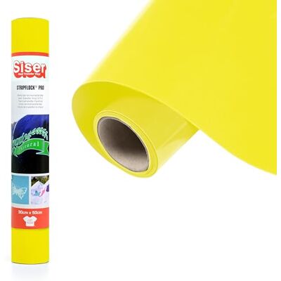 SISER Vinyl voor warmteoverdracht, citroen, 50 x 30 cm SISER Vinyl voor warmteoverdracht, citroen, 50 x 30 cm