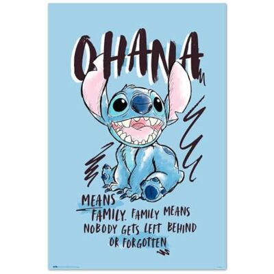 Grupo Erik Disney Stitch poster – huisdecoratie, wanddecoratie, decoratieve poster Grupo Erik Disney Stitch poster – huisdecoratie, wanddecoratie, decoratieve poster