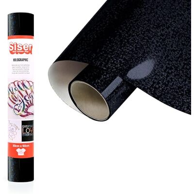 SISER Thermotransfer-vinyl, zwart, 50 x 30 cm SISER Thermotransfer-vinyl, zwart, 50 x 30 cm