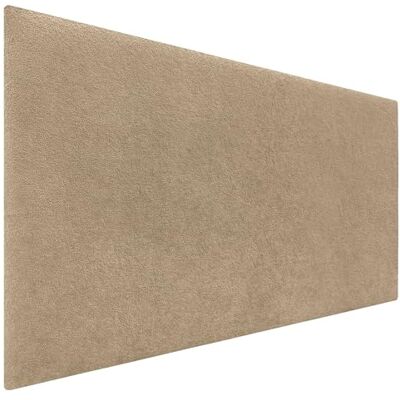 DHOME Hoofdeinde met badstof afwerking, zachte coating, effen, zachte stof, voor muur, absorberend, hoofdeinde voor slaapkamer (105 cm, 4 cm 50 h, aarde) DHOME Hoofdeinde met badstof afwerking, zachte coating, effen, zachte stof, voor muur, absorberend, hoofdeinde voor slaapkamer (105 cm, 4 cm 50 h, aarde)