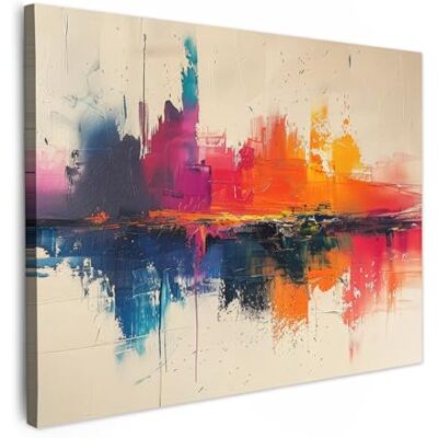 MuchoWow © Canvas Print Wanddecoratie Schilderij Reproducties 80 x 60 cm Decoratieve Muurschilderingen Decoratie Slaapkamer Afbeelding Woonkamer Aquarel Kunst Modern MuchoWow © Canvas Print Wanddecoratie Schilderij Reproducties 80 x 60 cm Decoratieve Muurschilderingen Decoratie Slaapkamer Afbeelding Woonkamer Aquarel Kunst Modern