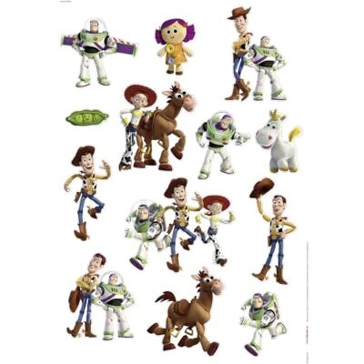 Komar Disney and Pixar Toy Story Buddies Muursticker, 50 x 70 cm, wanddecoratie, kinderkamer Komar Disney and Pixar Toy Story Buddies Muursticker, 50 x 70 cm, wanddecoratie, kinderkamer