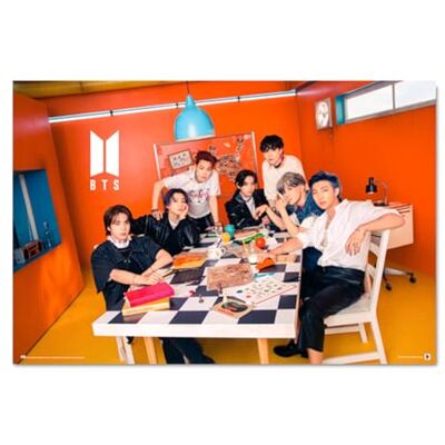 Grupo Erik Poster BTS Superstars Woondecoratie, Wanddecoratie, Decoratieve Poster Grupo Erik Poster BTS Superstars Woondecoratie, Wanddecoratie, Decoratieve Poster