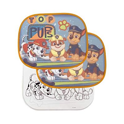 Paw Patrol Arditex 051533 Set van 2 zonneschermen met poster, 44 x 36 cm Paw Patrol Arditex 051533 Set van 2 zonneschermen met poster, 44 x 36 cm