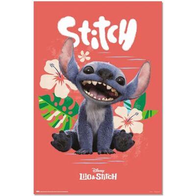 Grupo Erik Poster Disney Stitch, Live Action 61 x 91,5 cm Woondecoratie, Wanddecoratie, Decoratieve Poster Grupo Erik Poster Disney Stitch, Live Action 61 x 91,5 cm Woondecoratie, Wanddecoratie, Decoratieve Poster