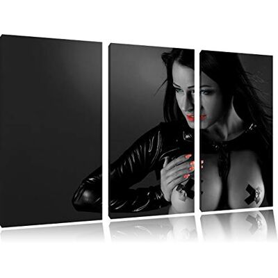 Pixxprint Sexy dames foto canvas 3-delig grootte: 120 x 80 cm wanddecoratie kunstdruk compleet gemonteerd Pixxprint Sexy dames foto canvas 3-delig grootte: 120 x 80 cm wanddecoratie kunstdruk compleet gemonteerd