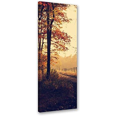Feeby Afbeelding op canvas, modern landschap, boom, bruin, 30 x 90 cm Feeby Afbeelding op canvas, modern landschap, boom, bruin, 30 x 90 cm