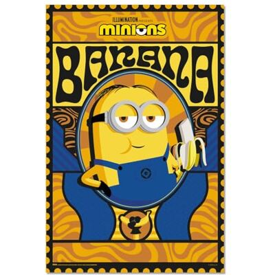 Grupo Erik Poster The Minions, Poster 61 x 91,5 cm Woondecoratie, Marvel Studio, Wanddecoratie, Decoratieve Poster Grupo Erik Poster The Minions, Poster 61 x 91,5 cm Woondecoratie, Marvel Studio, Wanddecoratie, Decoratieve Poster