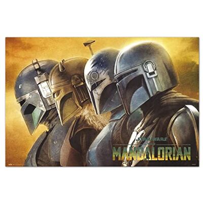 Grupo Erik Star Wars The Mandalorian Mandalorians poster 35,8 x 24,2 inch / 91 x 61,5 cm opgerold verzonden coole posters kunstposter posters en prints wandposters Grupo Erik Star Wars The Mandalorian Mandalorians poster 35,8 x 24,2 inch / 91 x 61,5 cm opgerold verzonden coole posters kunstposter posters en prints wandposters