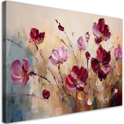 Feeby Afbeeldingen Deco muurschildering Geschilderde rode klaprozen bloemen 45 x 30 1 deel Voor slaapkamer en woonkamer Voor elke kamer in je woning Canvas voor kantoor Feeby Afbeeldingen Deco muurschildering Geschilderde rode klaprozen bloemen 45 x 30 1 deel Voor slaapkamer en woonkamer Voor elke kamer in je woning Canvas voor kantoor