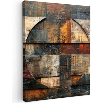 MuchoWow © Afdrukken op Canvas Schilderij 50x70 cm Muurschildering Decoratie Woonkamer Reproducties van Vintage Moderne Muurschilderijen Bruin Kunst Modern 50x70 cm Reproductions de Tableaux Murale Moderne Vintage Marron Art MuchoWow © Afdrukken op Canvas Schilderij 50x70 cm Muurschildering Decoratie Woonkamer Reproducties van Vintage Moderne Muurschilderijen Bruin Kunst Modern 50x70 cm Reproductions de Tableaux Murale Moderne Vintage Marron Art