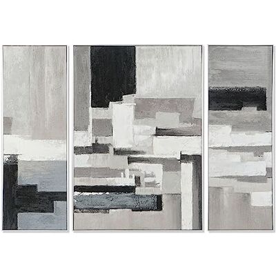 DKD Home Decor Lot de 3 tableaux standard DKD Home Decor Lot de 3 tableaux standard