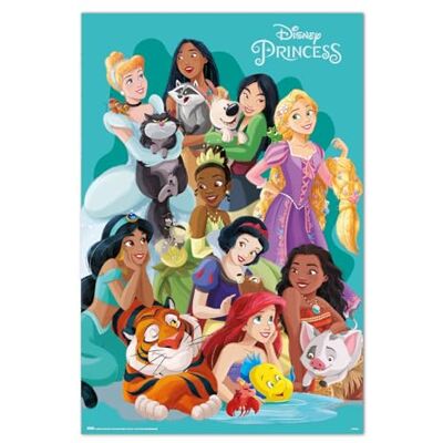 Grupo Erik Disney Prinses and Pets poster 36 x 24 inch / 91,5 x 61 cm verzonden opgerold coole posters, kunstposters, muurposters en prints Grupo Erik Disney Prinses and Pets poster 36 x 24 inch / 91,5 x 61 cm verzonden opgerold coole posters, kunstposters, muurposters en prints