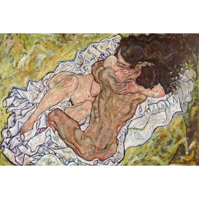 empireposter Egon Schiele poster De omhelzing 91,5 x 61 cm empireposter Egon Schiele poster De omhelzing 91,5 x 61 cm