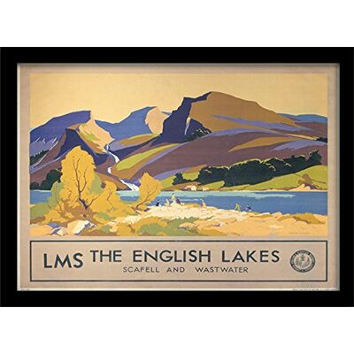 Pyramid The English Lakes (2), ingelijst, meerkleurig, 30 x 40 x 1,3 cm Pyramid The English Lakes (2), ingelijst, meerkleurig, 30 x 40 x 1,3 cm