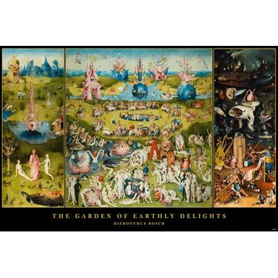 Close Up Hieronymus Bosch Poster Garden Of Earthly Delights Close Up Hieronymus Bosch Poster Garden Of Earthly Delights