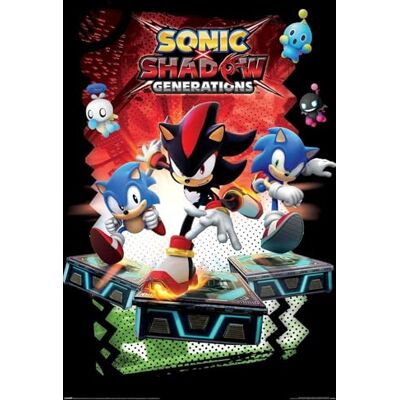 empireposter MB 82 poster Sonic Shadow Generations 61 x 91,5 cm empireposter MB 82 poster Sonic Shadow Generations 61 x 91,5 cm