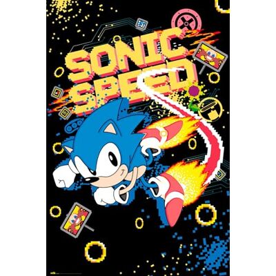 Grupo Erik Sonic Speed Poster Woondecoratie, Wanddecoratie, Decoratieve Poster Grupo Erik Sonic Speed Poster Woondecoratie, Wanddecoratie, Decoratieve Poster