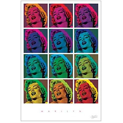 empireposter Monroe, Marilyn Pop Art Squares poster + poster empireposter Monroe, Marilyn Pop Art Squares poster + poster