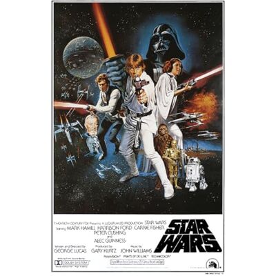 Close Up Star Wars Poster Style 'c'-American Close Up Star Wars Poster Style 'c'-American