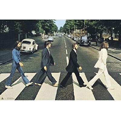 Grupo Erik Poster the beatles abbey road 91,5 x 61 cm/postersDE Grupo Erik Poster the beatles abbey road 91,5 x 61 cm/postersDE