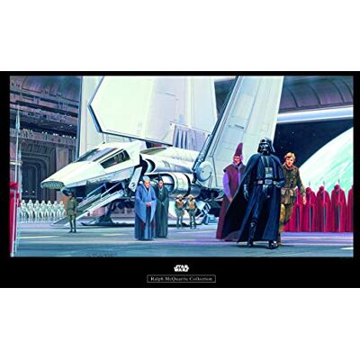 Komar Star Wars Classic RMQ Death Star Shuttle Dock Muurschildering Frameloos WB133-70x50cm Afmetingen: 70x50cm (breedte x hoogte) Komar Star Wars Classic RMQ Death Star Shuttle Dock Muurschildering Frameloos WB133-70x50cm Afmetingen: 70x50cm (breedte x hoogte)