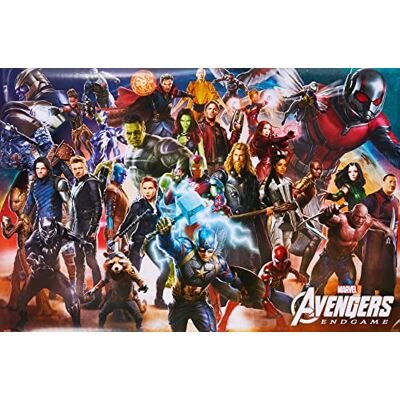 Grupo Erik Marvel End Game poster, 61 x 91,5 cm, meerkleurig Grupo Erik Marvel End Game poster, 61 x 91,5 cm, meerkleurig