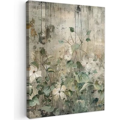 MuchoWow © Afdruk op canvas, foto, schilderij, wanddecoratie 60 x 80 cm, slaapkamer, woonkamer, huis, decoratie, keuken, bloemen, bladeren, abstract, modern MuchoWow © Afdruk op canvas, foto, schilderij, wanddecoratie 60 x 80 cm, slaapkamer, woonkamer, huis, decoratie, keuken, bloemen, bladeren, abstract, modern